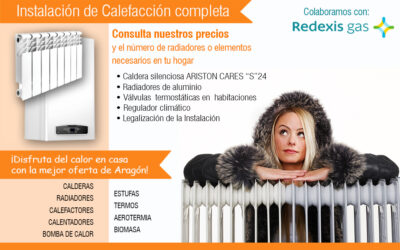 INSTALACIÓN DE CALEFACCIÓN  ¡Disfruta del calor en casa!